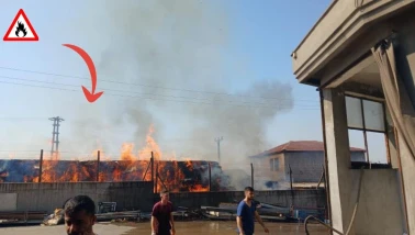 Kahramanmaraş'ta Sıcakların Kurbanı: Çiftlikte Yangın Paniği!