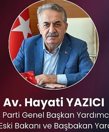 HAYATİ YAZICI TRABZON'DA GENÇLERLE BULUŞACAK