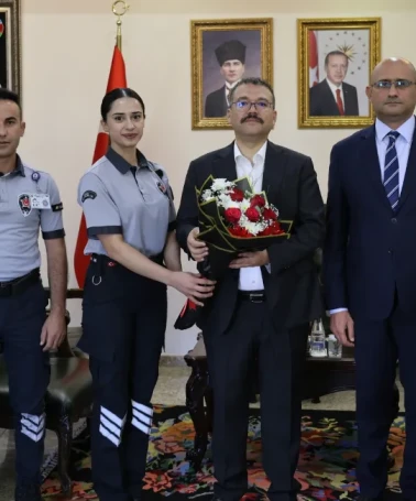 Iğdır Valisi Ercan Turan'dan Özel Güvenlik Haftası’nda Anlamlı Kabul