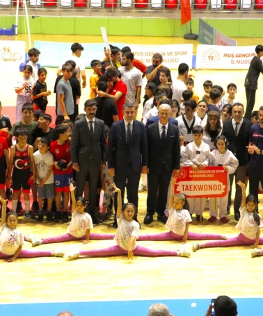 Muş Gençlik ve Spor İl Müdürlüğü’nden Yaza Coşkulu Başlangıç: GSB Spor Okulları Açıldı