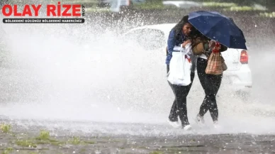 Meteoroloji Alarm Verdi! 12 İl İçin Şiddetli Yağış ve Fırtına Uyarısı