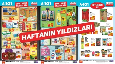 A101 12 Nisan aktüel indirim kataloğu yayımlandı