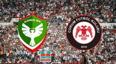 Amedspor-Çorumspor maçı saat kaçta hangi kanalda?