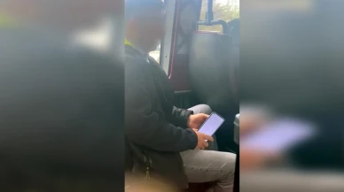 Minibüste genç kızı taciz eden sapık yakalandı