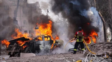 Bölgede gerilim tırmanıyor... Rusya'dan Ukrayna'ya balistik füze saldırısı
