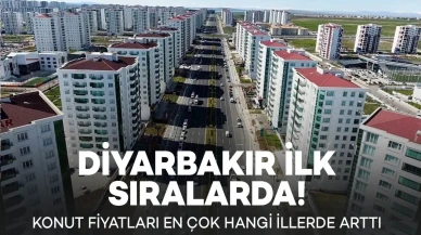 Konut fiyatları en çok hangi illerde arttı: Diyarbakır ilk sıralarda!
