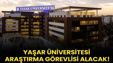 Yaşar Üniversitesi Yeni Araştırma Görevlisi İlanı Yayınladı!