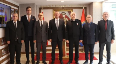 MHP Trabzon İl Başkanlığı’ndan Jandarma Komutanlığına Ziyaret