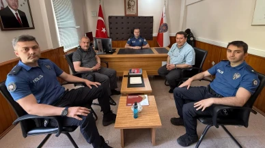 İspir Belediye Başkan Vekili’nden Yeni Emniyet Amirine Hayırlı Olsun Ziyareti