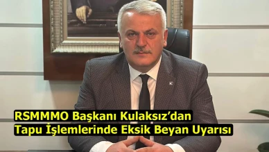 Tapu Beyanlarında Gerçek Değer Uyarısı: Cezai Yaptırımlar Başlıyor!