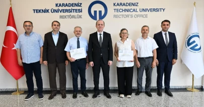 KTÜ'de Emekli Personel Veda Töreni'nde Anılar ve Teşekkürler Paylaşıldı