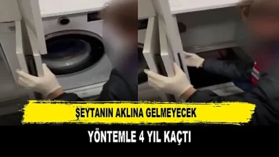 ŞEYTANIN AKLINA GELMEYECEK YÖNTEMLE 4 YIL KAÇTI