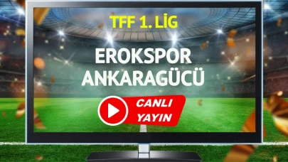 Erokspor ve Ankaragücü arasında kritik mücadele 31 Mart'ta TRT SPOR'da canlı yayınlanacak