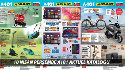 A101'in 10 Nisan Aktüel Ürünleri: Ön Sepetli Bisiklet, Sallanan Berjer ve Cam Ankastre ile Raflarda!