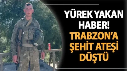 Trabzon'a şehit ateşi düştü! Piyade Uzman Onbaşı Berat Mecit Day'dan yürek yakan haber