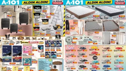 A101'de 24 Nisan'da Elektrikli Araç ve İndirimli Ürünler Sizi Bekliyor!
