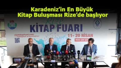 Karadeniz’in En Büyük Kitap Buluşması Rize’de başlıyor