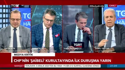 AK Partili Şamil Tayyar: ''Bu haberleri yapanları gece toplamak lazım''