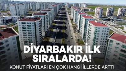 Konut fiyatları en çok hangi illerde arttı: Diyarbakır ilk sıralarda!