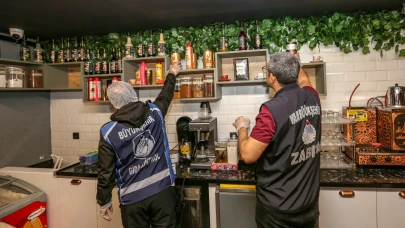 Van Büyükşehir Zabıtası’ndan Kafelere Hijyen Denetimi