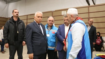 Trabzon’da 160 Hacı Adayı Dualarla Kutsal Topraklara Uğurlandı