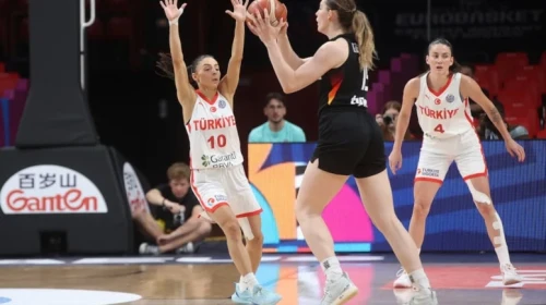 A Milli Kadın Basketbol Takımı Almanya'ya yenilerek 5'incilik şansını kaybetti, Litvanya ile mücadele edecek