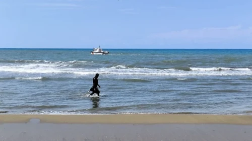 Vize'de kötü hava koşulları nedeniyle denize giriş yasaklandı