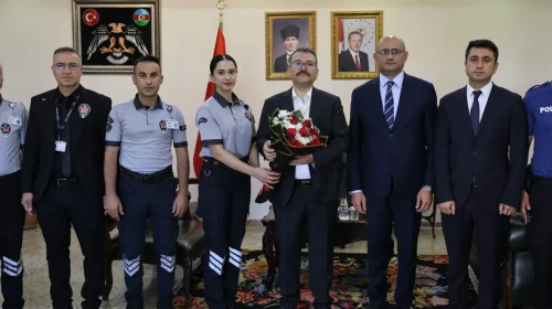 Iğdır Valisi Ercan Turan'dan Özel Güvenlik Haftası’nda Anlamlı Kabul