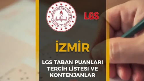 İzmir LGS Taban Puanları 2025 – En İyi Liseler ve Yüzdelik Dilimleri