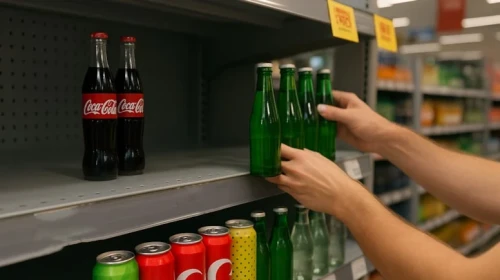 Coca-Cola Avrupa'da büyük marketlerden kaldırıldı, Türk markaları raflarda yerini alıyor