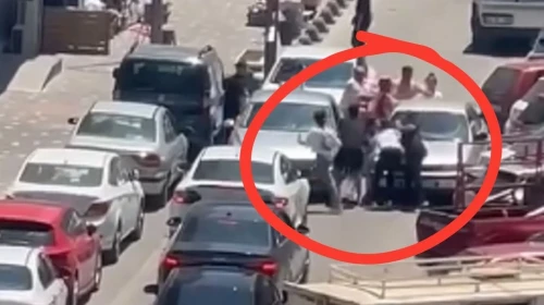 Kahramanmaraş'ta ters yön krizi: Trafikte kavga ve ambulans geçişine engel!