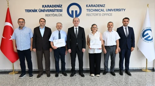 KTÜ'de Emekli Personel Veda Töreni'nde Anılar ve Teşekkürler Paylaşıldı