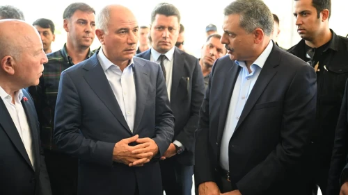 Göçükte hayatını kaybedenler için toplantıyı yarıda kesip Oltu'ya giden Ala taziyelerini iletti