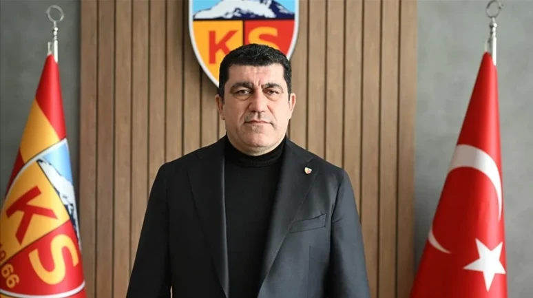 Kayserispor Başkanı Rize maçı öncesi hakem için neler söyledi?