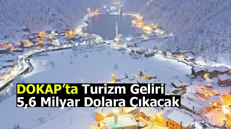 DOKAP’ta turizm geliri 5,6 milyar dolara çıkacak