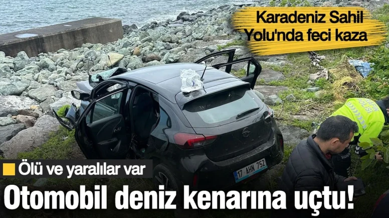 Rize Fındıklı’da Otomobil Denize Uçtu! Kazada Onur Kuvvet yaşamını yitirdi