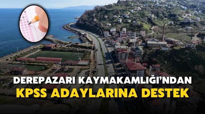 Derepazarı'nda KPSS adaylarına sınav ücreti desteği sağlanacak