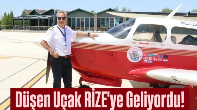 Erzurum-Rize arasında uçak düştü: Arama kurtarma çalışmaları başlatıldı
