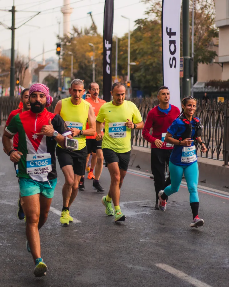 Sağlıklı atıştırmalık markası, İstanbul Maratonu’na sponsor oldu