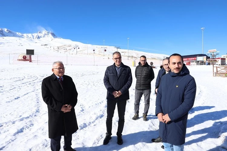Erciyes Kayak Merkezi  Başkan Büyükkılıç