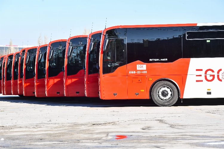 Esenboğa’ya bagaj tasarımlı yeni ego otobüsleri