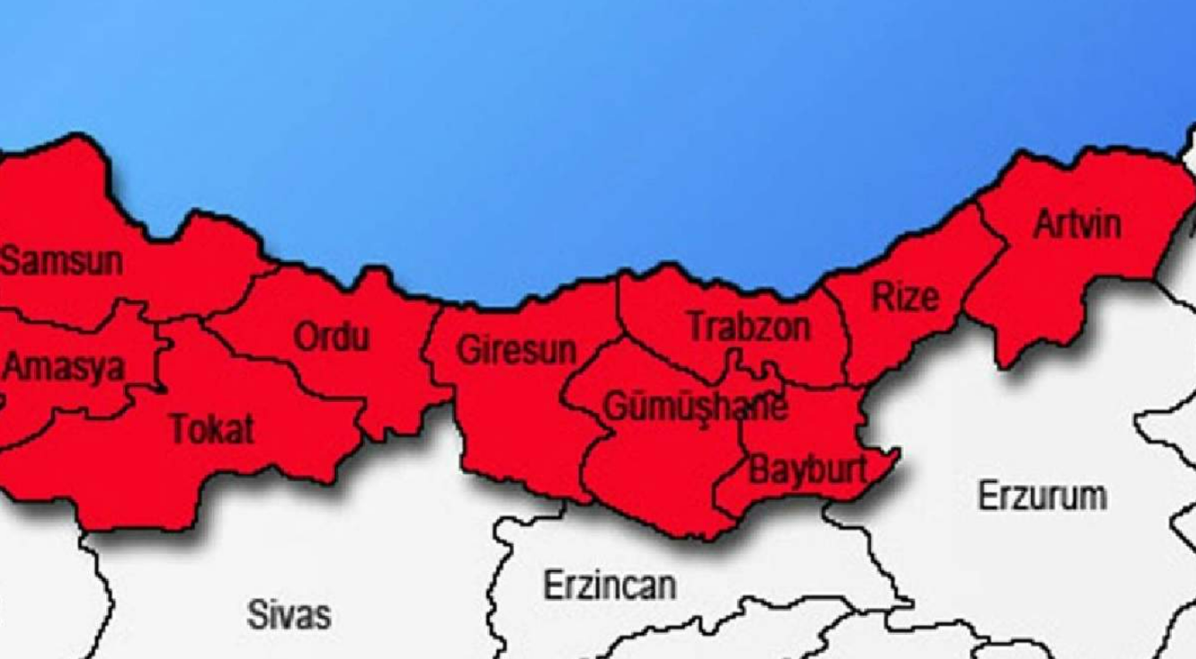 Artvin, Trabzon, Rize, Gümüşhane... Doğu Karadeniz için kırmızı alarm! Yola çıktı: Bu gece itibariyle tir tir titretecek