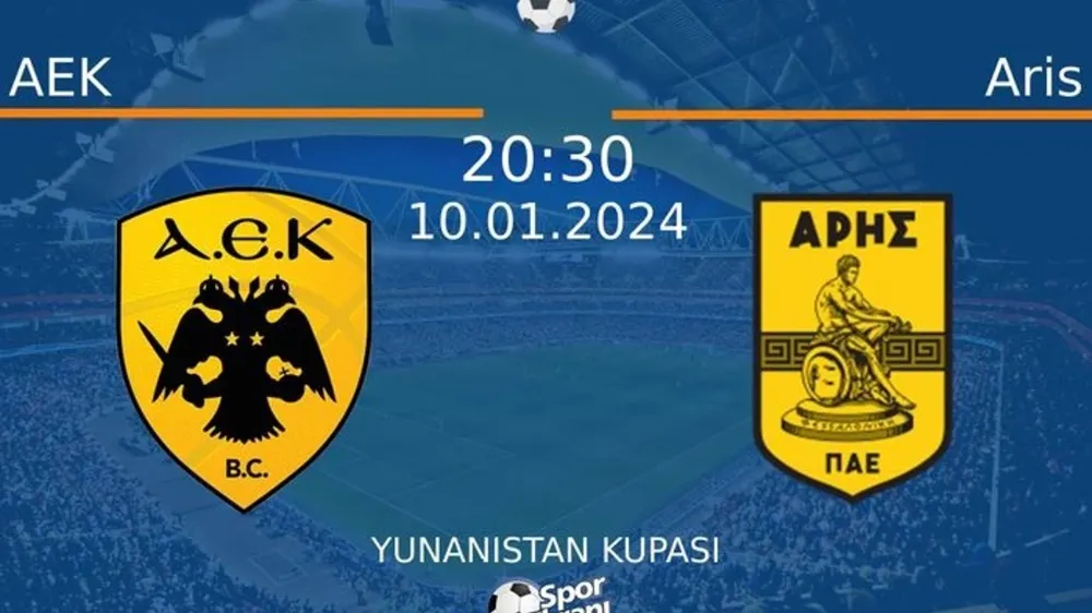 AEK - Aris Taraftarium24 Şifresiz CANLI İZLE online linki hangi kanalda, saat kaçta oynanacak?