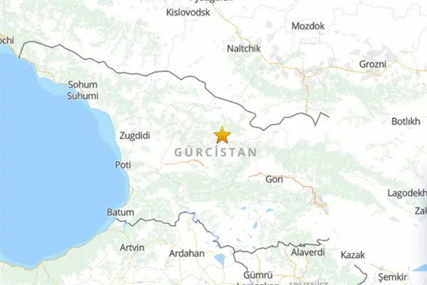 Gürcistan’da 4.0 büyüklüğünde deprem