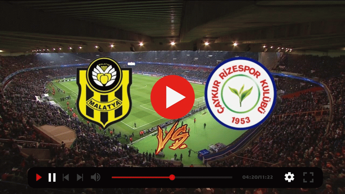CANLI İZLE! Yeni Malatyaspor Çaykur Rizespor canlı maç izle