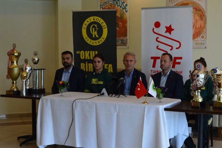 Türk hentbolunda ilk olacak... Cent Koleji Projesi tanıtıldı
