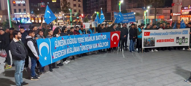 Rize Gençlik STK Platformu  Uygur Türkleri Hakkında Açıklamalarda Bulundu!
