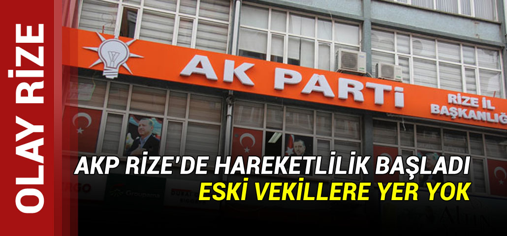 AKP Rize Planını çalıştırmakta güçlük çekiyor
