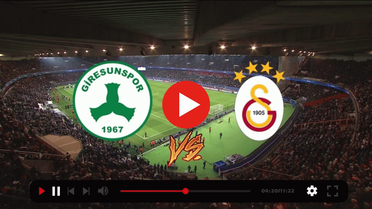 Şifresiz Taraftarium24 Giresunspor Galatasaray maçı canlı izle Justin Tv Jestyayın Selçuk Spor Tv Giresun Gs maçını canlı kaçak izle