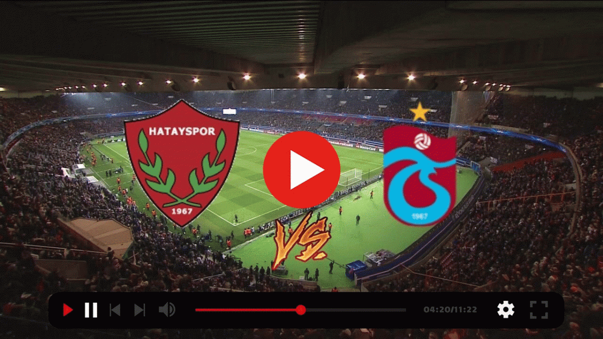 Şifresiz Taraftarium24 Hatayspor Trabzonspor maçı canlı izle Justin Tv Jestyayın Selçuk Spor Tv Hatay TS maçını canlı kaçak izle